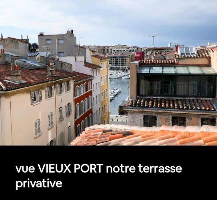 Apartamento Terrasse Vieux Port Marsella